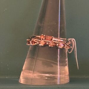 Elegant Gold and Silver Women's Ring